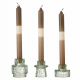 SET DE 3 BOUGEOIRS DELPHIA - BLOOMINGVILLE