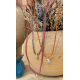 COLLIER EN PERLES DE ZIRCON - LES FILLES DE COEUR