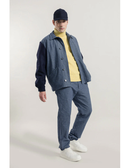 TED CASQUETTE BASEBALL FEUTRE LAINE RECYCLÉE - RIFO