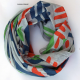 FOULARD OU PAREO 100X180 CM - LES BELLES VAGABONDES 