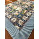 FOULARD OU PAREO EN SOIE ET COTON
