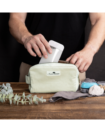 TROUSSE DE TOILETTE EN VELOURS WILLOW - ALASKAN MAKER