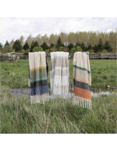 PLAID RECYCLÉ ISABEL UNI 130X160 - VIVARAISE