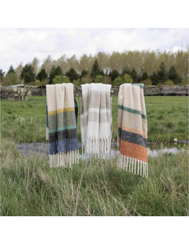 PLAID RECYCLÉ ISABEL UNI 130X160 - VIVARAISE