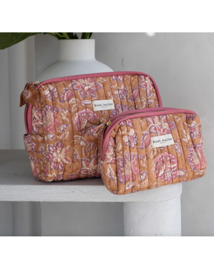 TROUSSE DE BEAUTE MATIRA PRALINE - BINDI ATELIER