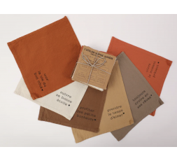 LOT DE 6 SERVIETTES DE TABLE SA BONNE ETOILE - SOPHIE JANIERE