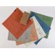 LOT DE 6 SERVIETTES DE TABLE QUE DU BONHEUR - SOPHIE JANIERE