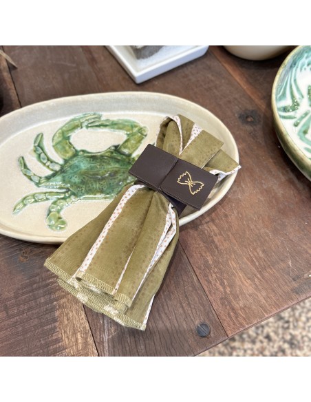 LOT DE 6 RONDS DE SERVIETTES - BANDIT MANCHOT 