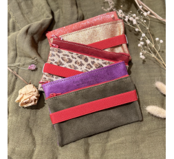 DOUBLE TROUSSE EN CUIR - MOYEN MODELE - BANDIT MANCHOT