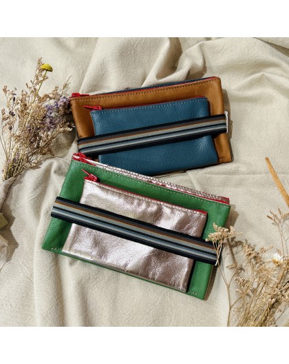 TRIPLETTE GRAND MODELE EN CUIR - BANDIT MANCHOT