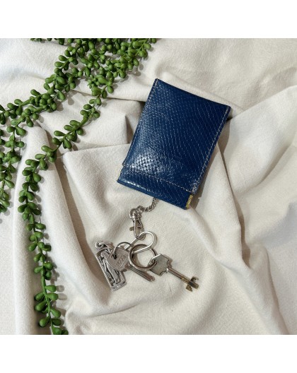 PORTE CLES CLIC CLAC EN CUIR - BANDIT MANCHOT