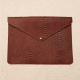 POCHETTE ORDINATEUR EN CUIR 