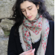 FOULARD EN LAINE 100X100 - LES BELLES VAGABONDES 