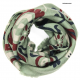 FOULARD EN LAINE 100X100 - LES BELLES VAGABONDES 