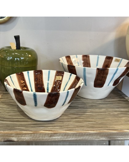 BOL LINEAR RAKU - DURO CERAMICS