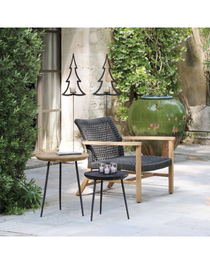 TABLE D'APPOINT BENOA EN TECK   - WMG