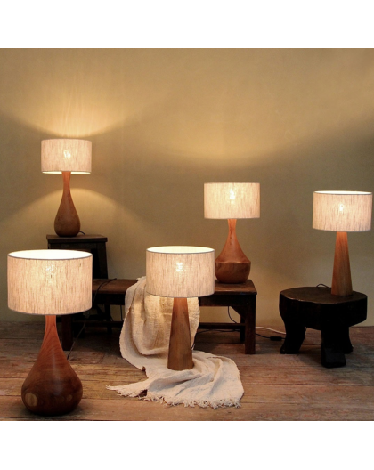 LAMPE DE TABLE CONIQUE - RAW MATERIALS 