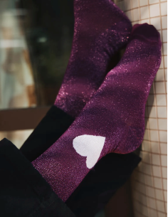 CHAUSSETTES FRIDA ROSE - ATELIER ST EUSTACHE