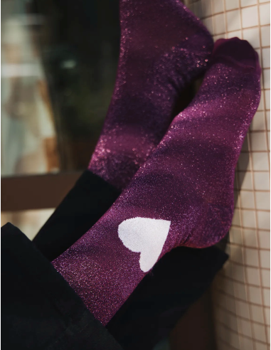 CHAUSSETTES FRIDA ROSE - ATELIER ST EUSTACHE