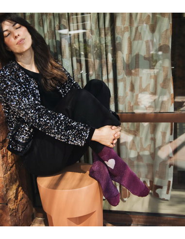 CHAUSSETTES FRIDA ROSE - ATELIER ST EUSTACHE