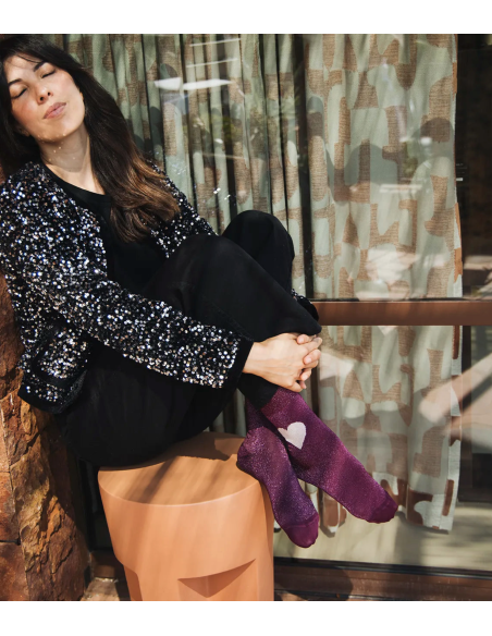 CHAUSSETTES FRIDA ROSE - ATELIER ST EUSTACHE