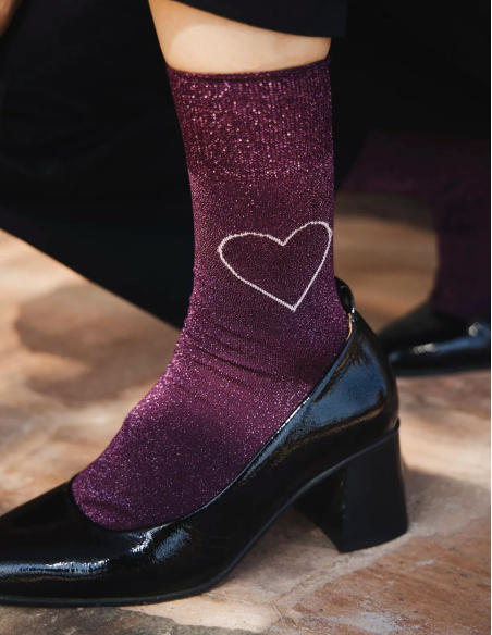 CHAUSSETTES FRIDA ROSE - ATELIER ST EUSTACHE