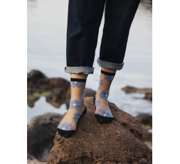 CHAUSSETTES MURANO BLEUE - ATELIER ST EUSTACHE