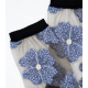 CHAUSSETTES MURANO BLEUE - ATELIER ST EUSTACHE