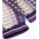 CHAUSSETTES VETRATA VIOLETTE - ATELIER ST EUSTACHE