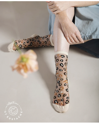 CHAUSSETTES HORSESHOE BEND CRÈME - ATELIER ST EUSTACHE