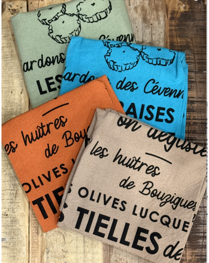 TORCHON A TABLE A MONTPELLIER - SOPHIE JANIERE