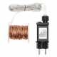 GUIRLANDE LUMINEUSE 300 LED SUR FIL CUIVRE 