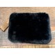 POCHETTE ZIPPEE FAUSSE FOURRURE -WARO