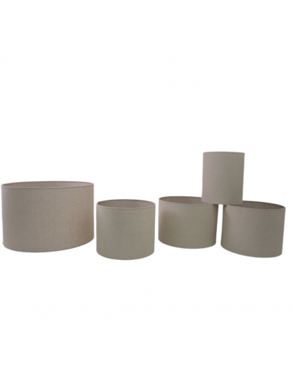 ABAT-JOUR EN LIN NATUREL- BAZARDELUXE