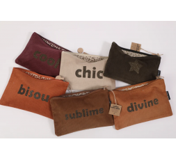 TROUSSE PLATE VELOURS PAILLETTES - SOPHIE JANIERE