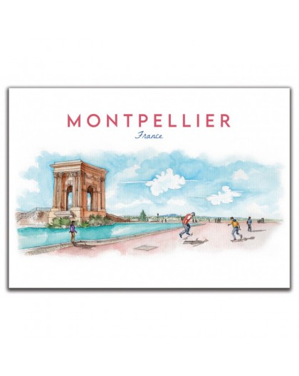 AFFICHE DE MONTPELLIER