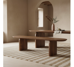 BANC EN BOIS BULLNOSE - RAW MATERIALS 