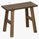 TABOURET EN BOIS RECYCLE JAVA - RAW MATERIALS 