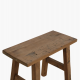 TABOURET EN BOIS RECYCLE JAVA - RAW MATERIALS 
