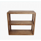 ETAGERE EN BOIS BULLNOSE - RAW MATERIALS 