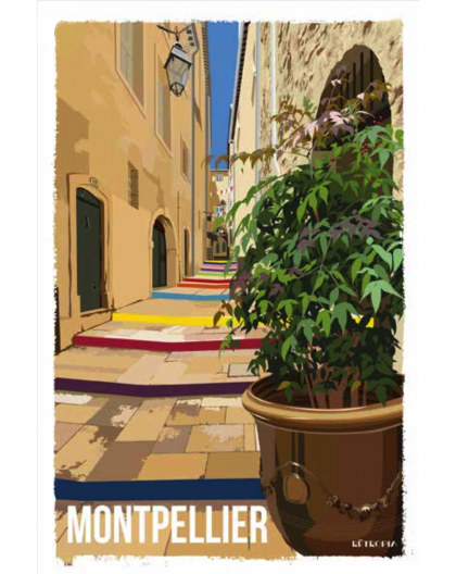 AFFICHE ILLUSTRÉE 30X40CM - RETROPIA