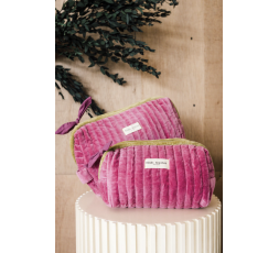 TROUSSE DE BEAUTE PRISCA DAHLIA - BINDI ATELIER