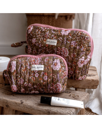 TROUSSE DE BEAUTE KIALA BISCUIT - BINDI ATELIER