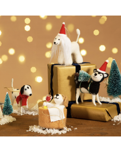 DECO NOEL CHIEN - SASS & BELLE