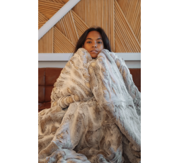 PLAID FAUSSE FOURRURE - WARO