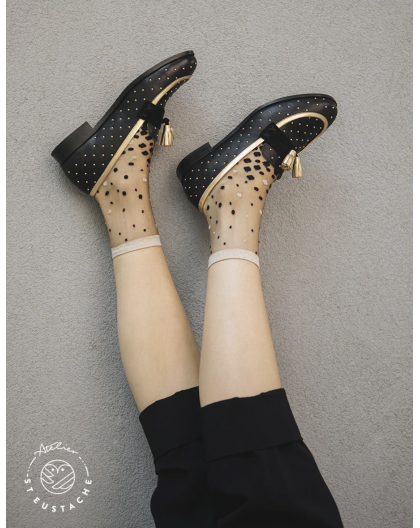 CHAUSSETTES NAKAMEGURO OR - ATELIER ST EUSTACHE