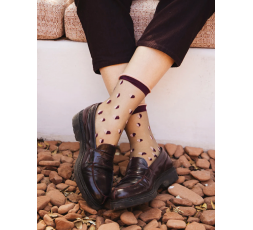 CHAUSSETTES VENUS ROSE - ATELIER ST EUSTACHE