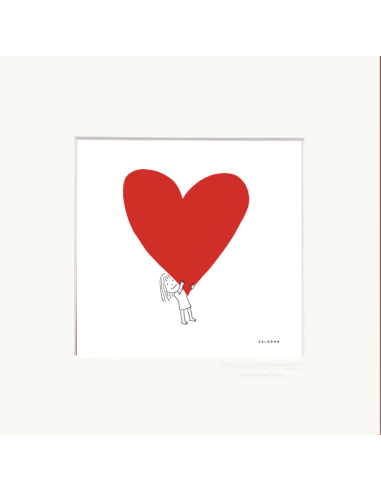 ILLUSTRATION SOLEDAD 22X22 CM - IMAGE REPUBLIC 