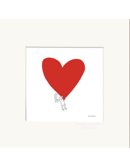 ILLUSTRATION SOLEDAD 22X22 CM - IMAGE REPUBLIC 