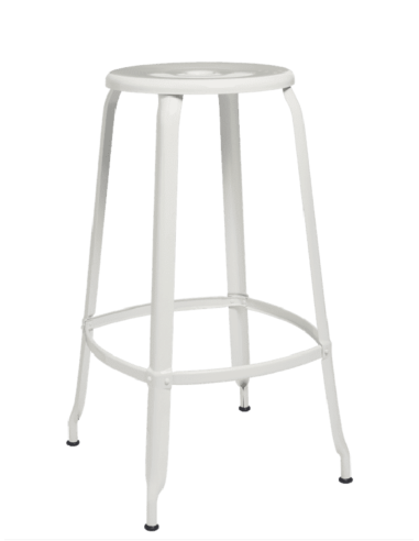 TABOURET NICOLLE METAL H75